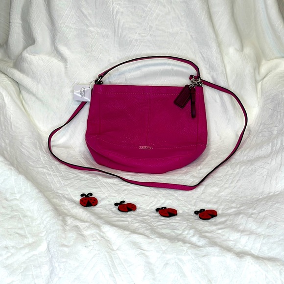 Coach Bags Nwt Coach Park Leather Mini Duffle Crossbody Bright